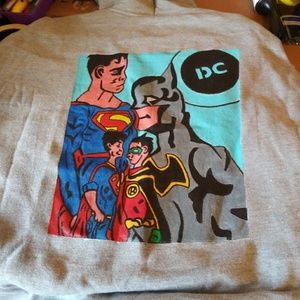 Custom painted DC hoodie